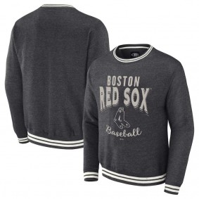 Boston Red Sox Darius Rucker Vintage Pullover Sweatshirt Heather Charcoal