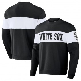 Chicago White Sox Darius Rucker Stripe Pullover Sweatshirt Black