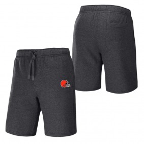 Men's Cleveland Browns NFL x Darius Rucker Collection by Fanatics Heather Charcoal Logo Shorts