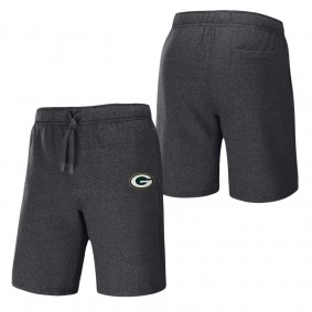 Men's Green Bay Packers NFL x Darius Rucker Collection by Fanatics Heather Charcoal Logo Shorts