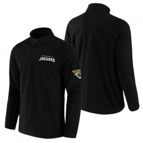 Men's Jacksonville Jaguars NFL x Darius Rucker Collection by Fanatics Black Polar Fleece Quarter-Zip Jacket