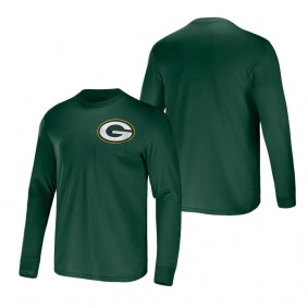 Men's Green Bay Packers NFL x Darius Rucker Collection by Fanatics Green Team Long Sleeve T-Shirt