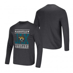 Men's Jacksonville Jaguars NFL x Darius Rucker Collection by Fanatics Heathered Charcoal Long Sleeve T-Shirt