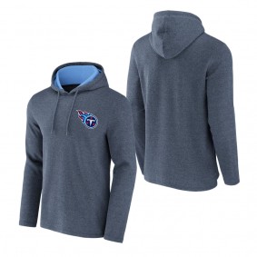 Men's Tennessee Titans NFL x Darius Rucker Collection by Fanatics Heathered Navy Waffle Knit Pullover Hoodie
