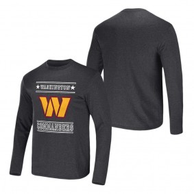 Men's Washington Commanders NFL x Darius Rucker Collection by Fanatics Heathered Charcoal Long Sleeve T-Shirt