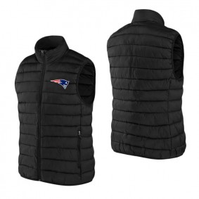 Patriots NFL x Darius Rucker Collection Black Faux Down Full-Zip Vest